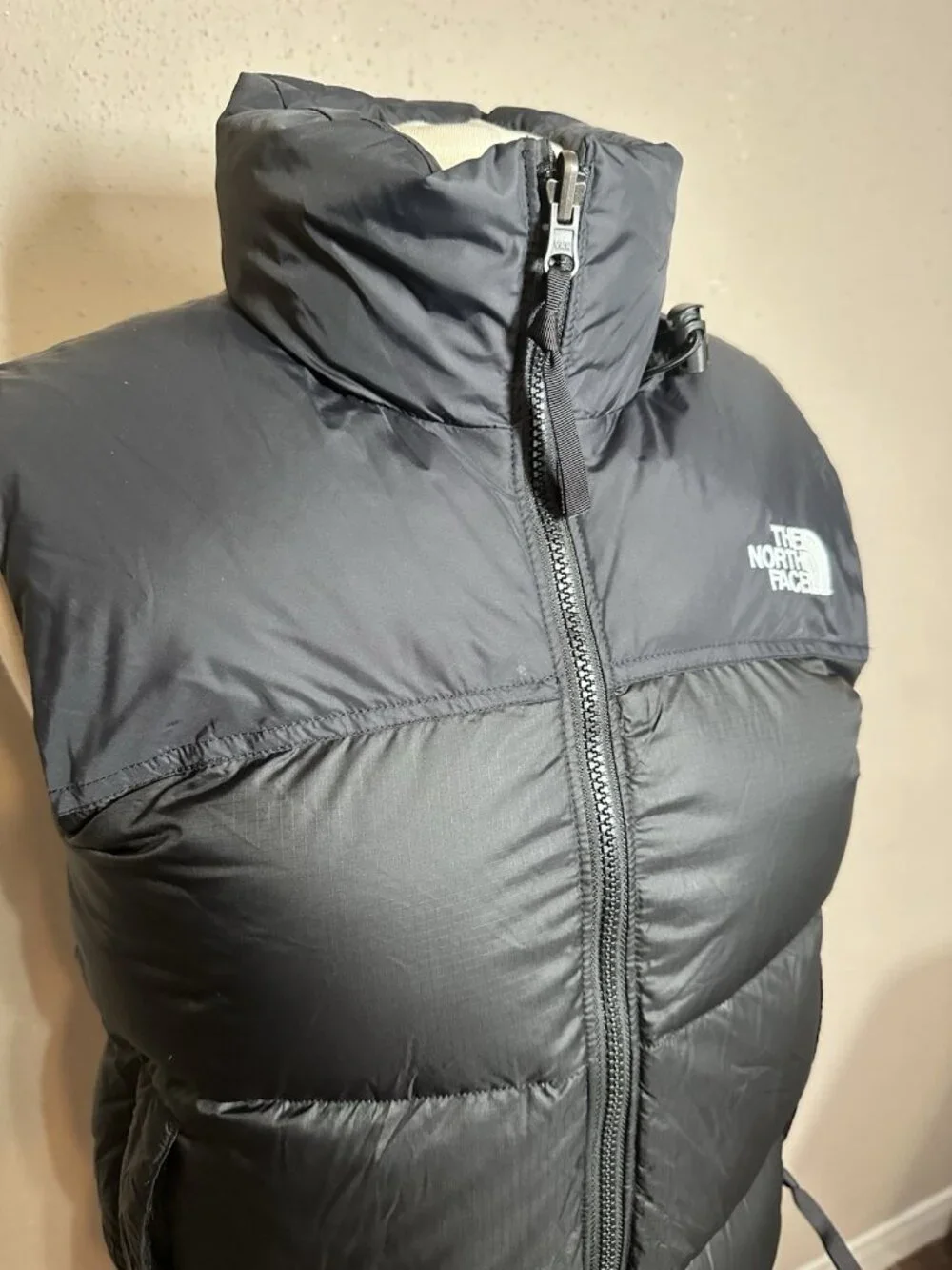 The North Face Vest Womens XS Black 700 Down Puffer Full Zip Outdoor Ski